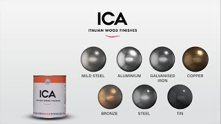 ICA Finezza  PU Finishes for Metal [upl. by Balbur386]