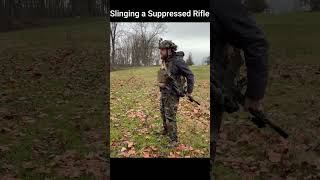 How to sling a rifle with a hot suppressor [upl. by Rosenberg]