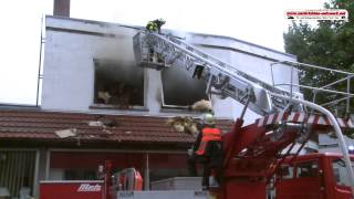 Aßlar Hoher Sachschaden bei Gebäudebrand [upl. by Glennis]