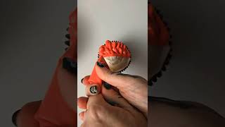 Thrifty Halloween 🧠Easy DIY Brain Icing Cupcake Decorating [upl. by Yeoz790]