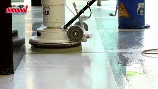 How to polish stone floors  Using Glomesh® Diamond Pads  Official Video [upl. by Stanford]