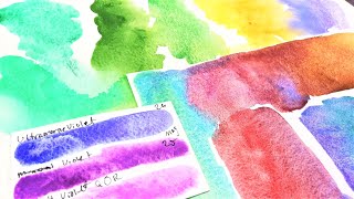 Extra Texture Building my DIY Super Granulating Watercolor Palette [upl. by Bethina]