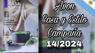 AVON CAMPAÑA 142024 CASA amp ESTILO ARGENTINA 🇦🇷 [upl. by Lil]