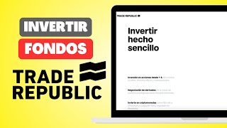 Cómo Invertir en Fondos Indexados Trade Republic Para Principiantes [upl. by Nanreik]