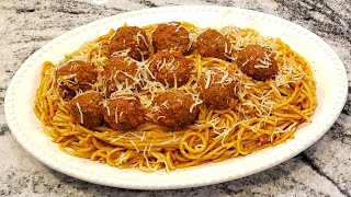 How to make the best spaghetti meatballs [upl. by Tomkin]