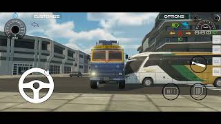 tata truck simulator android gameplay indian vehicle simulator 3d126 [upl. by Esertak]