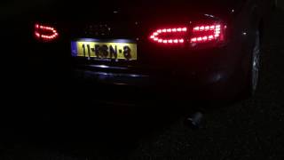 Audi A4 B8 18T Straight Pipes  LOUD SOUND [upl. by Tilly]