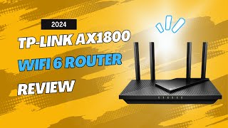 TPLink AX1800 WiFi 6 Router Review Fast amp Reliable DualBand Router for Streaming amp Gaming [upl. by Rosalynd]