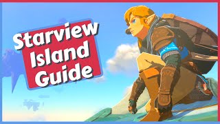 Starview Island Guide in Zelda Tears of the Kingdom TOTK [upl. by Lekcim]