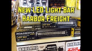 NEW Harbor Freight LED Light Bar Review  RoadShock 3000 Lumens 14 in Combo Light Bar 64321 [upl. by Kienan855]