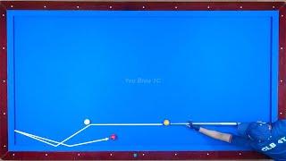 🔴 Best Shots carom 3cushion billiards basics exercise every day [upl. by Norb]