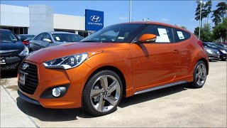 2014 Hyundai Veloster Turbo Full Review [upl. by Pals]