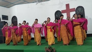 Bodoland Raijwni Gospel Action SongNo1Salbari BC Youths [upl. by Neira62]