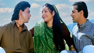 Yeh Bandhan Toh Pyaar Ka Bandhan Hai  Shahrukh Khan  Salman Khan  Kumar Sanu Alka Udit [upl. by Elleiand409]