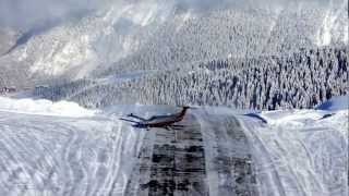 Pilatus PC12 is the best Aircraft Courchevel France [upl. by Trahurn902]