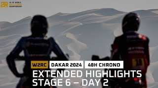 Extended highlights  Stage 6 pt2  Dakar  W2RC [upl. by Gildus]