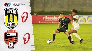 HIGHLIGHTS MOCA FC VS CIBAO FC SEMIFINAL IDA  LIGA DOMINICANA DE FUTBOL [upl. by Gunter491]