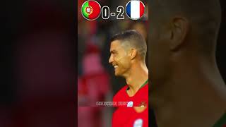 Impossible Moments In Football  Portugal VS France World Cup Imaginary Final  ronaldo vs mbappe [upl. by Gert]