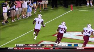 Clowney Sack Ingram Fumble Recovery USC vs Georgia 2011 Radio Edit [upl. by Kimmel46]