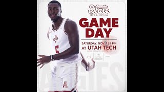 NMSU at Utah Tech Mens Basketball 2024 [upl. by Alphard]