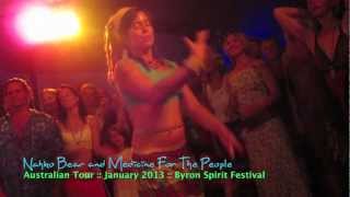 Stunning live Nahko amp Medicine For The People in BYRON BAY with Hoop Dancing Goddess [upl. by Bank]