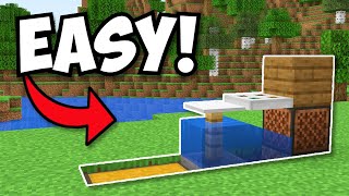 Minecrafts EASIEST AFK Fish Farm  121 Tutorial [upl. by Iphigeniah248]