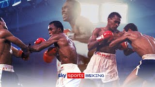 World Champ with 6 seconds left 😲 Sugar Ray Leonards crowning moment against Wilfred Benitez 🎞️👑 [upl. by Bravar]