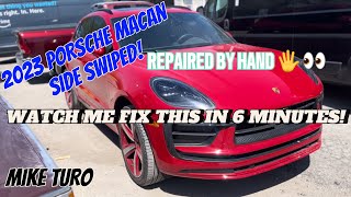 2023 Porsche Macan Side Swipe  Watch me repair this in 6 minutes [upl. by Erkan]