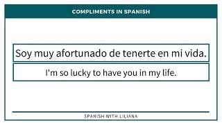 Spanish Compliments for Couples [upl. by Alyson885]