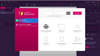 How to get started with Gravit Designer Corel Vector [upl. by Korwun]