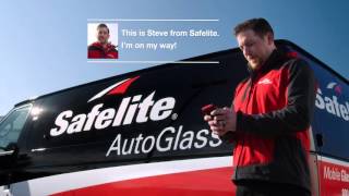 Mobile Windshield Repairs On My Way Text amp Know Who to Expect  Safelite AutoGlass [upl. by Ostraw]