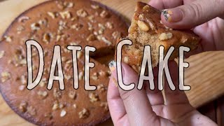 Dates Cake Recipe  Super Moist Cake  Cake Recipe [upl. by Leclair]