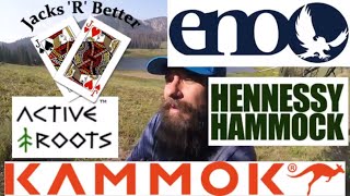 Comparing 5 Popular Hammocks Backpacking amp Camping [upl. by Mylan347]