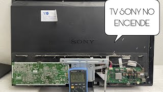 TV SONY NO ENCIENDE DIAGNÓSTICO MUY EFECTIVO MODELOKDL32BX330 [upl. by Lerrud850]