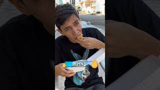 Coxinhas de 1 a 100 food pobre challenge shorts [upl. by Ax253]