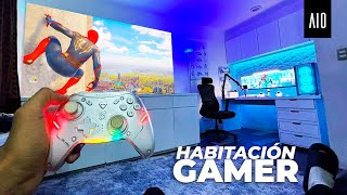 Construí la HABITACIÓN GAMER perfecta I BenQ TK700STi [upl. by Atteuqahs612]