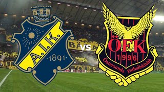 AIK MOT SMGULD  AIK  ÖSTERSUND  FULT MÖTE [upl. by Eniawed]