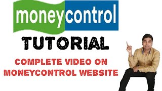 Moneycontrol Complete tutorial in Hindi  How to Use Moneycontrol Website  Anil Maurya [upl. by Kalikow751]