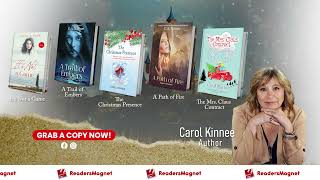 Carol Kinnees Books  Times Square Billboard  ReadersMagnet [upl. by Nhguaval]