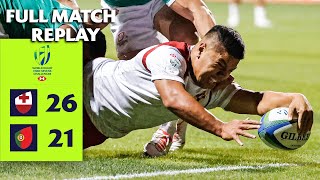 Goldenpoint THRILLER  Tonga v Portugal  Full Match Replay  HSBC Sevens Challenger Series [upl. by Asiluy]