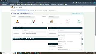 Panduan Permohonan Tindakan Karantina Online  PTK Online [upl. by Leveridge]