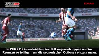 Pro Evolution Soccer 2012  Ankündigung  Trailer  Deutsche Version  HD [upl. by Nohtanoj]