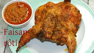 Recette faisan de chasse facile 108  Easy hunting pheasant recipe [upl. by Ameerahs]