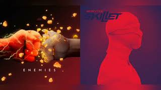 Enemies x monster  The score x Skillet  Mashup [upl. by Annot]