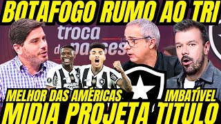 quotRUMO AO TRIquot MÃDIA PROJETA TITULO do BOTAFOGO e FALA dos ALVINEGROS na SELEÃ‡ÃƒO [upl. by Neggem]