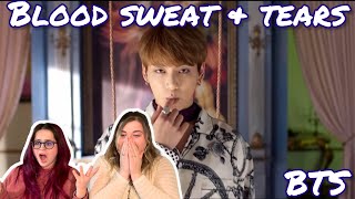 BTS Blood Sweat amp Tears MV Reaction [upl. by Anait]