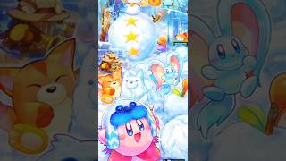 Kirbys Snow Day ⛄️ Color Fan App Colour Timescale kirby music kirbysuperstar poyo snowday [upl. by Gonick]