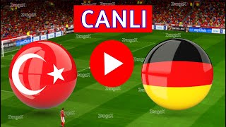 🔴TÜRKİYE ALMANYA MAÇI CANLI İZLE  eFootball Türkçe Simülasyon [upl. by Olecram]