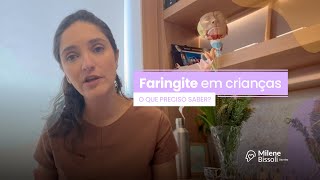 Faringite nas crianças [upl. by Aronoel]