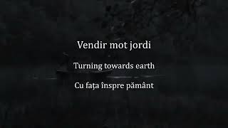 Wardruna  Løyndomsriss Lyrics  English amp Romanian translation [upl. by Yelik]